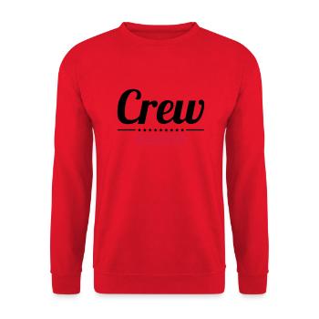 membre d'équipage - Sweat-shirt Unisexe - rouge - Devant - Alina (178cm) & Michal (187cm)