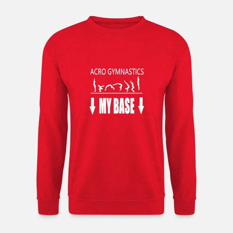 ACRO GYMNASTCS MY BASE - Unisex Sweatshirt - red