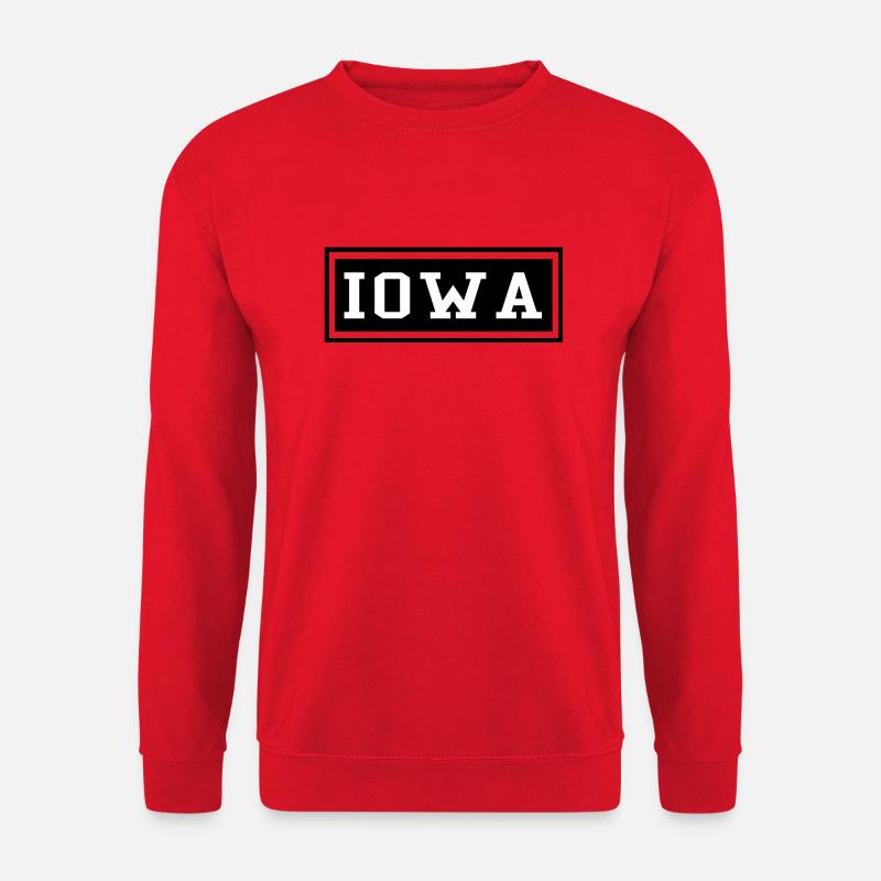 Iowa - Unisex Pullover - Rot