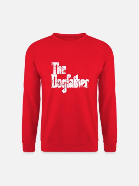 The Dogfather Grunge - Unisex Pullover - Rot