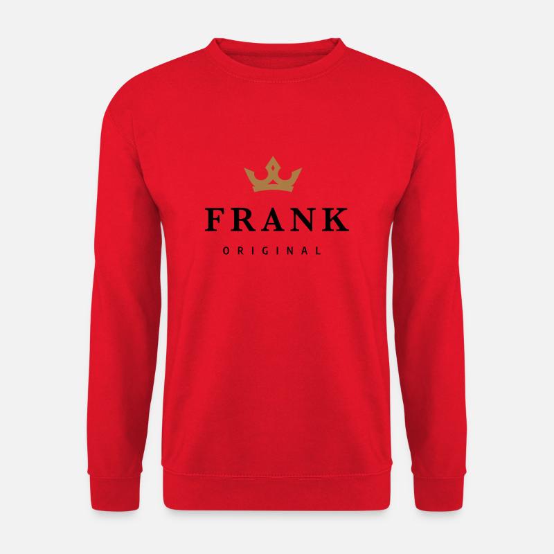Frank - Unisex Pullover - Rot