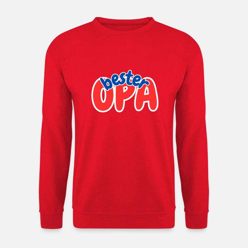 Bester Opa - Unisex Pullover - Rot