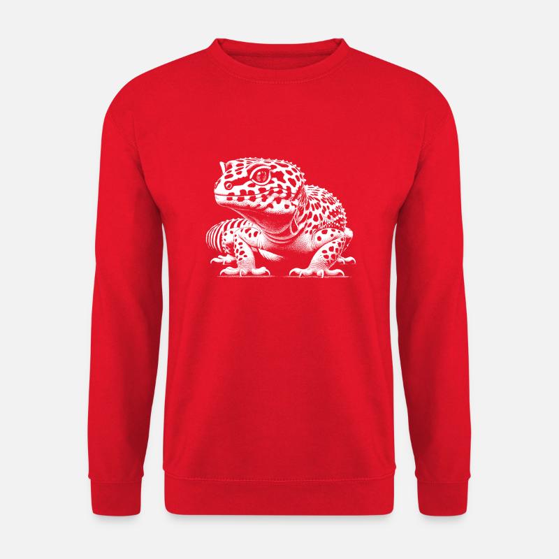 Leopard gecko - Unisex Sweatshirt - red