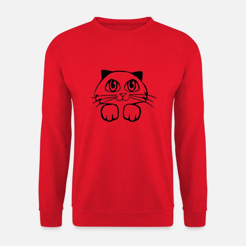 Suesse Mietze - Unisex Pullover - Rot
