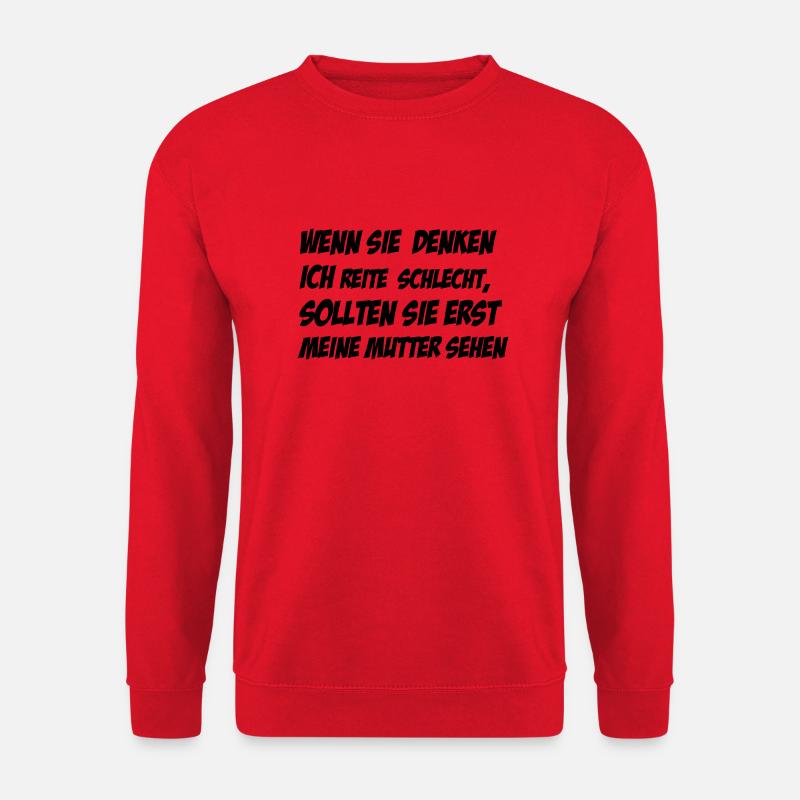 ride - Unisex Sweatshirt - red