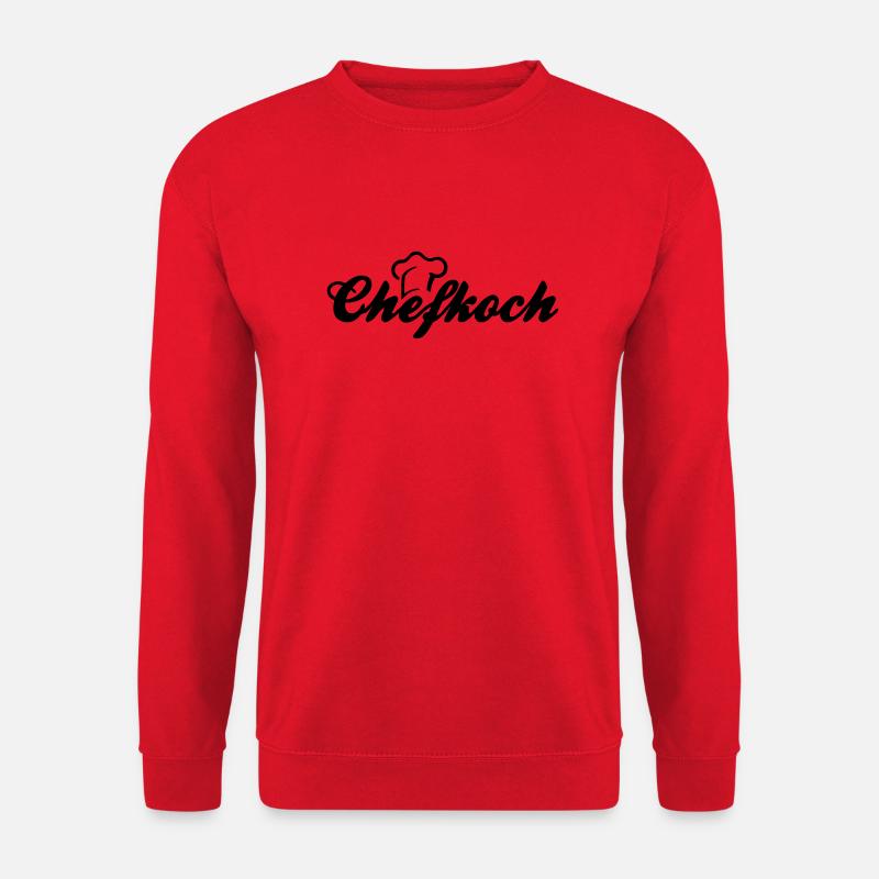 chef cook - Unisex Sweatshirt - red