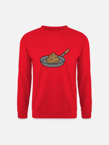 shit shit kot walgelijk walgelijk koechin grillen - Uniseks sweater - rood