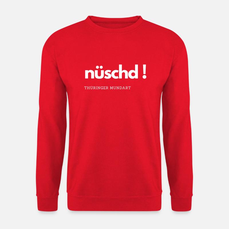Thüringer Mundart 34 - Unisex Pullover - Rot