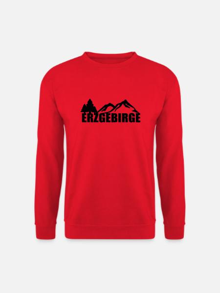 Erzgebirge - Unisex Pullover - Rot
