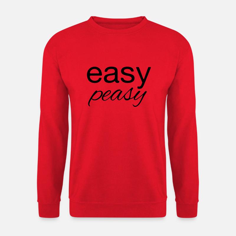 easy peasy - Unisex Pullover - Rot