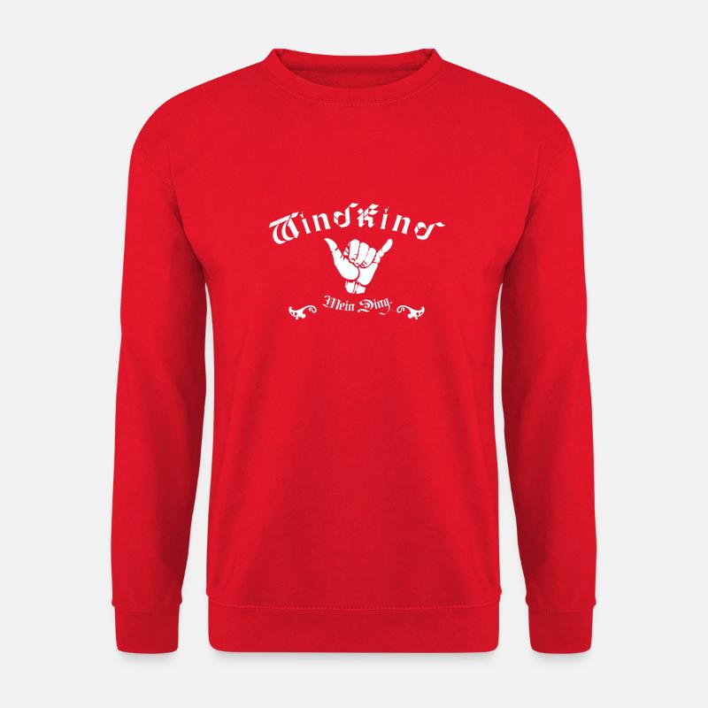 Windkind Surf - Unisex Sweatshirt - red
