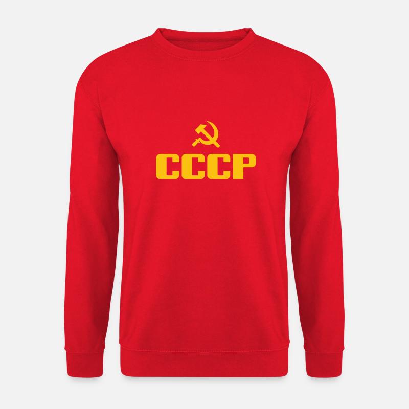 Soviet - Hammer und Sichel Sowjetunion - Kommunist - Unisex Pullover - Rot