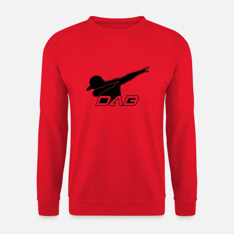 Style DAB noir - Sweat-shirt Unisexe - rouge