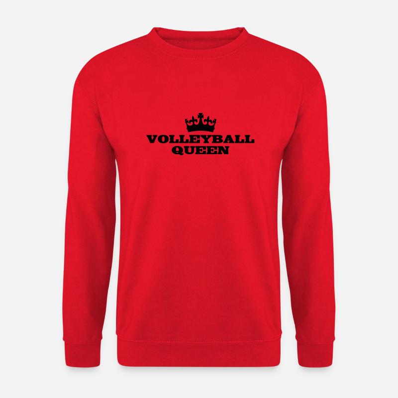 volleyball queen - Unisex Pullover - Rot