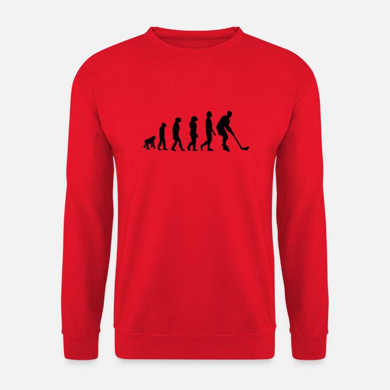 Eishockey - Unisex Pullover - Rot