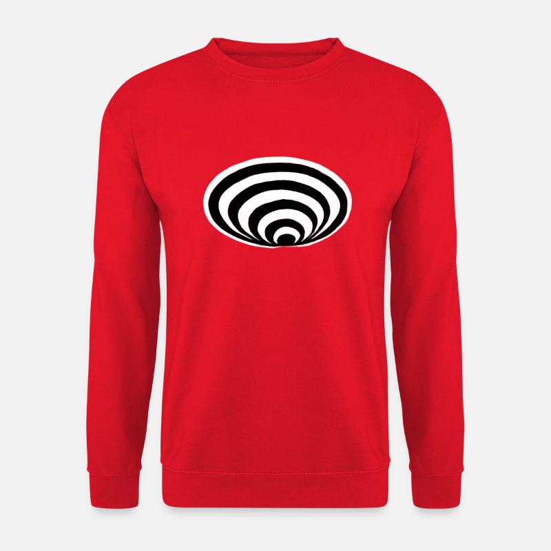 Optical - Unisex Sweatshirt - red