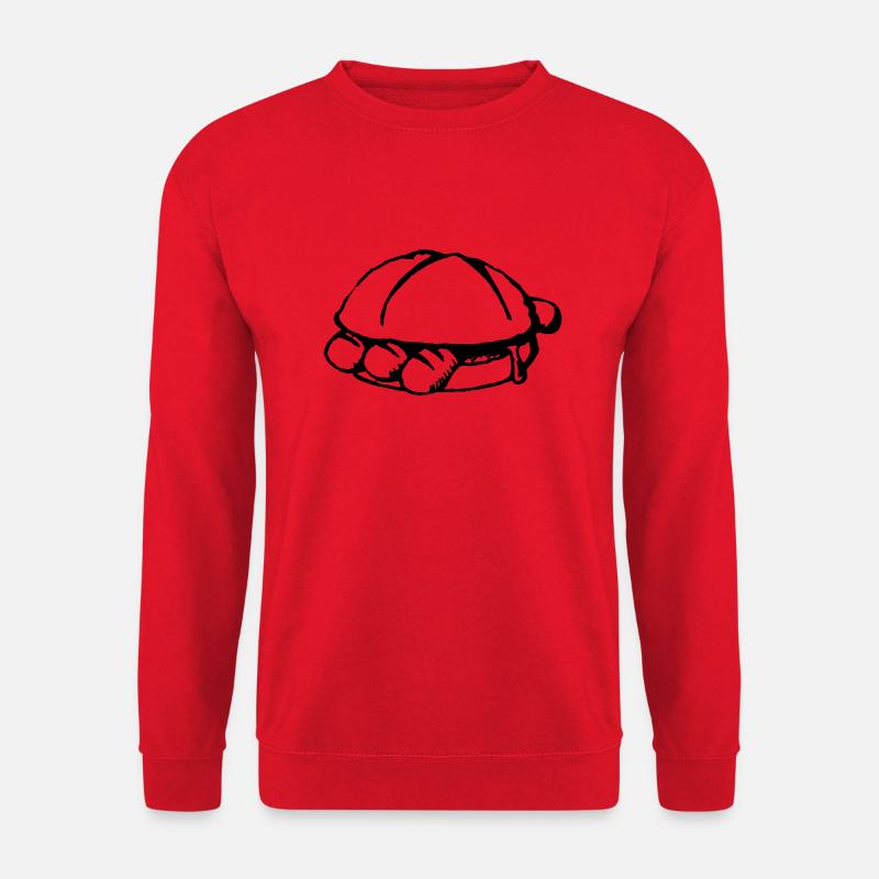 weggla, Bratwurstsemmel - Unisex Pullover - Rot