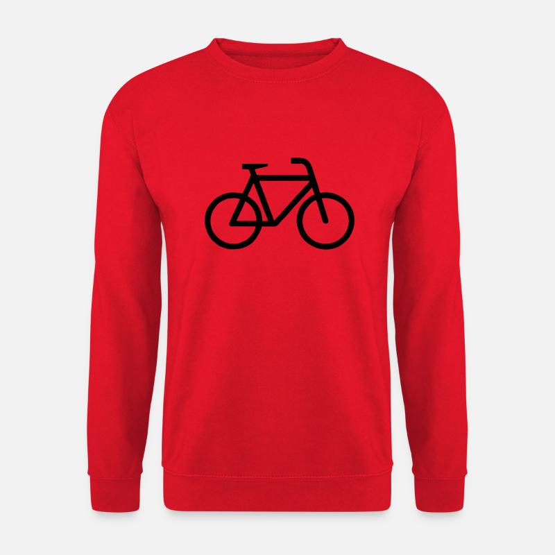 Fahrrad - Unisex Pullover - Rot