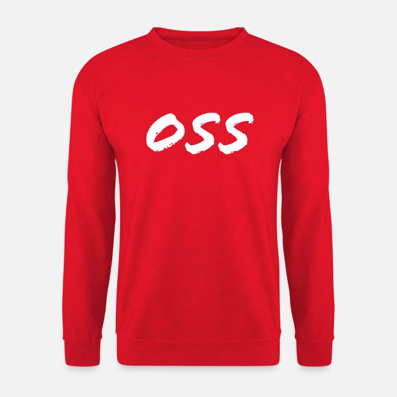 Oss - Unisex Sweatshirt - red