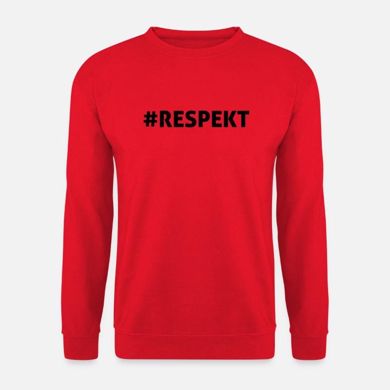 #RESPEKT - Unisex Pullover - Rot