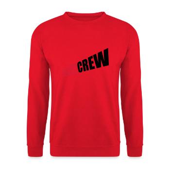 Leader Cousin Crew Team - Unisex Pullover - Rot - Vorne - Alina (178cm) & Michal (187cm)