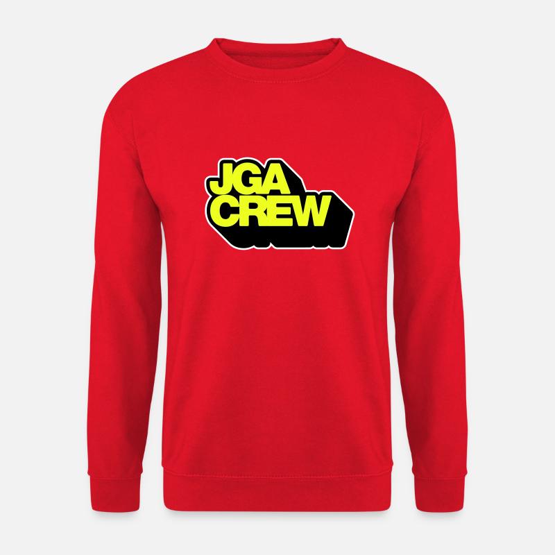 Bachelor Party Crew 3D - Unisex Sweatshirt - red