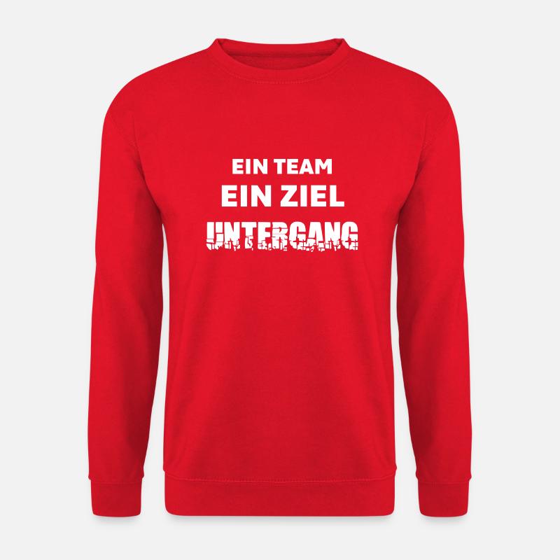 Das wird unser Untergang - Unisex Pullover - Rot