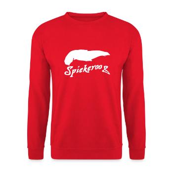 Spiekeroog Tattoo - Unisex Pullover - Rot - Vorne - Alina (178cm) & Michal (187cm)