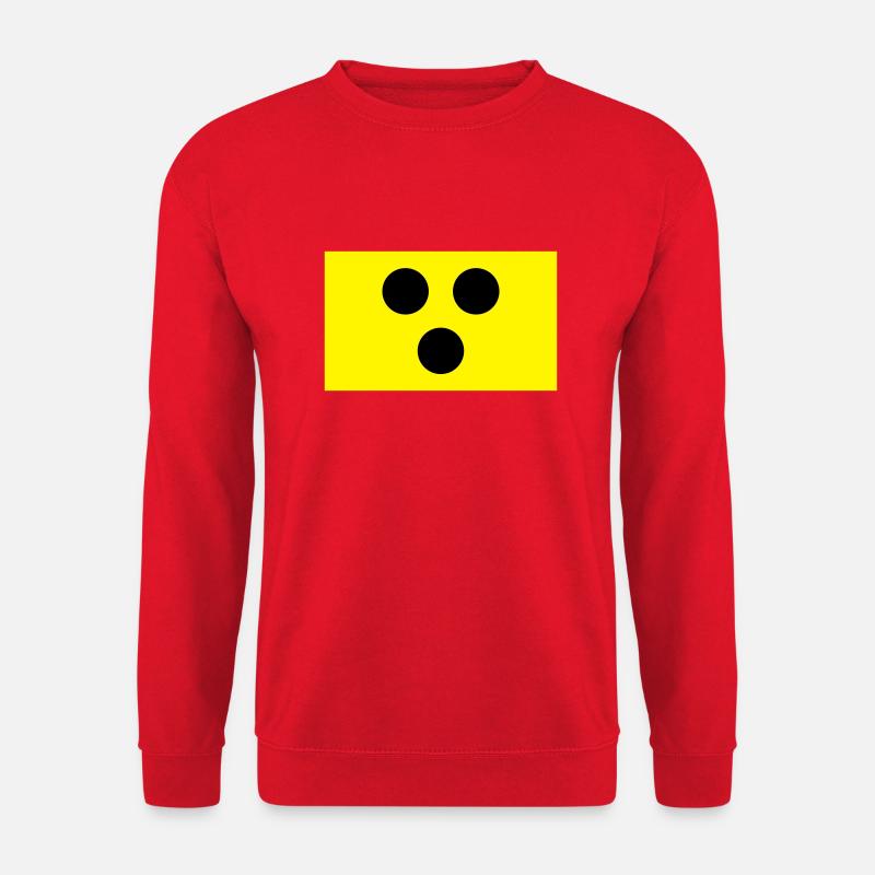 Blindenbinde - Unisex Pullover - Rot