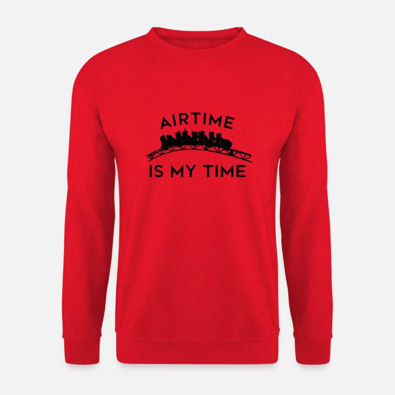 Airtime is my time - Unisex Pullover - Rot