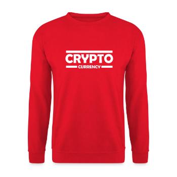 Bitcoin Trading Crypto Stocks - Sweat-shirt Unisexe - rouge - Devant - Alina (178cm) & Michal (187cm)