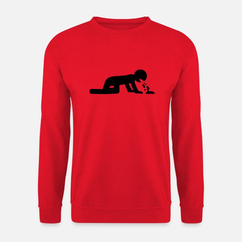 kotzen? - Unisex Pullover - Rot