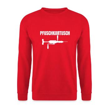 Handwerker Handyman Handwerk Werkzeug Baustelle - Unisex Pullover - Rot - Vorne - Alina (178cm) & Michal (187cm)