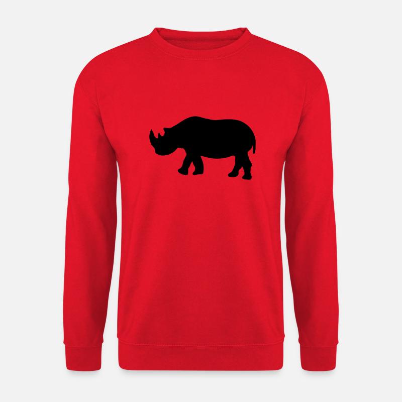 Nashorn - Unisex Pullover - Rot