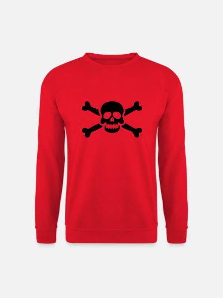 Totenkopf - Unisex Pullover - Rot