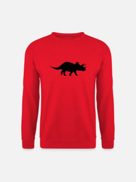 Triceratops - Unisex Sweatshirt - red