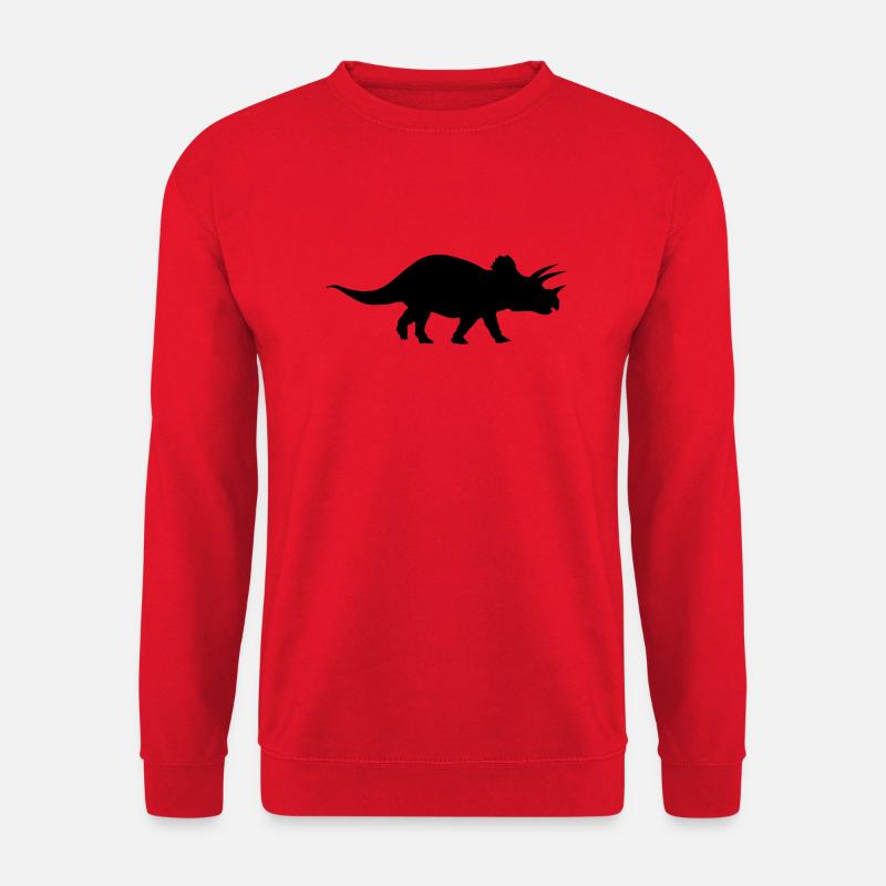 Triceratops - Unisex Pullover - Rot