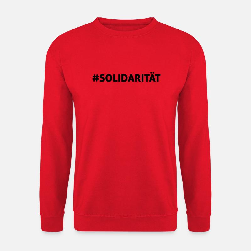 #SOLIDARITÄT - Unisex Pullover - Rot