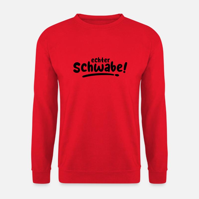 Echter Schwabe! - Unisex Pullover - Rot