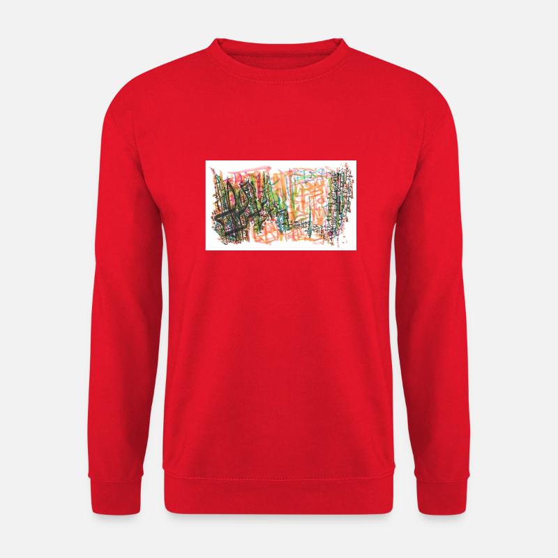 240703 02 - Unisex Pullover - Rot