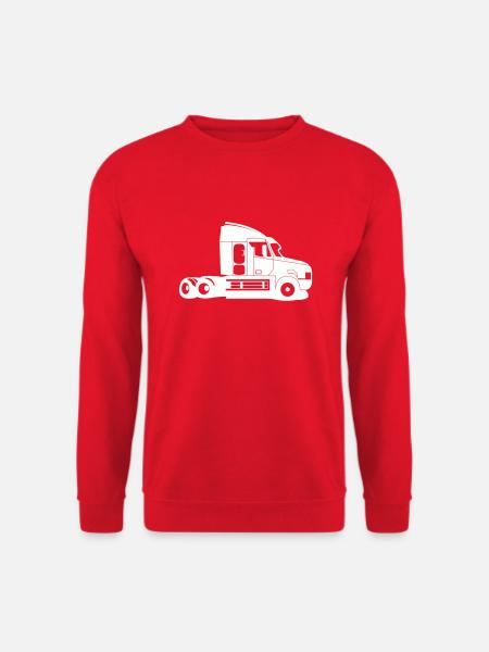 truck - Unisex Pullover - Rot