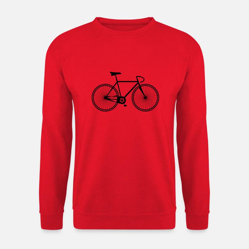 bicycle - Unisex Sweatshirt - red