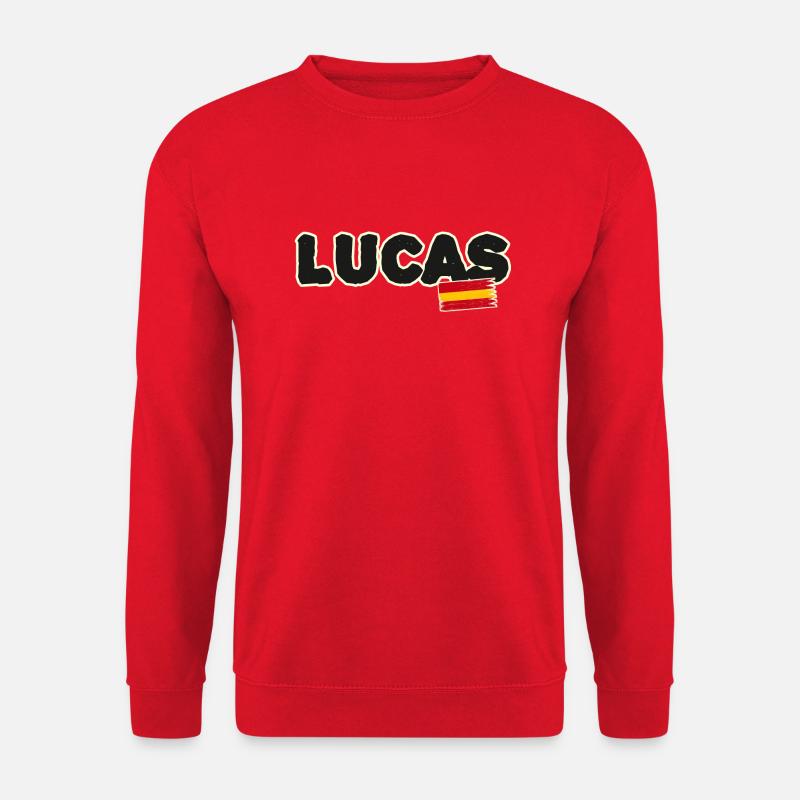 Lucas - Unisex Pullover - Rot