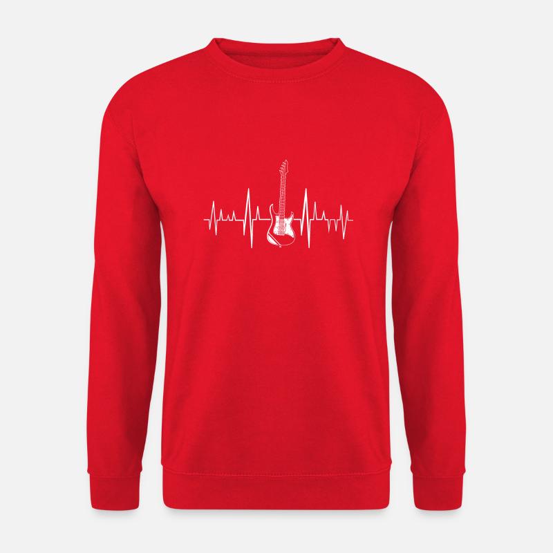 Guitar - Unisex Pullover - Rot