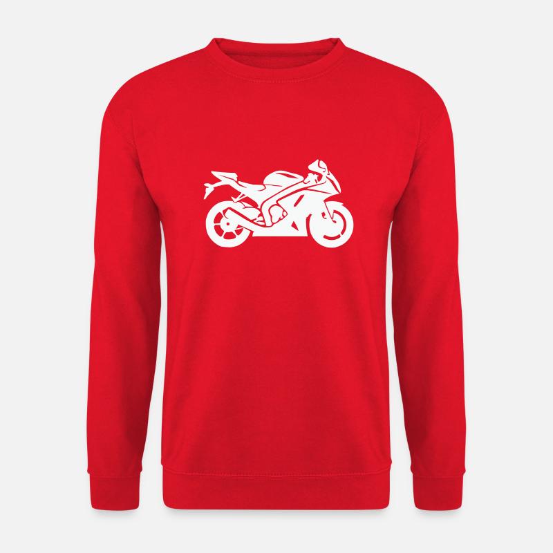 motorrad - Unisex Pullover - Rot