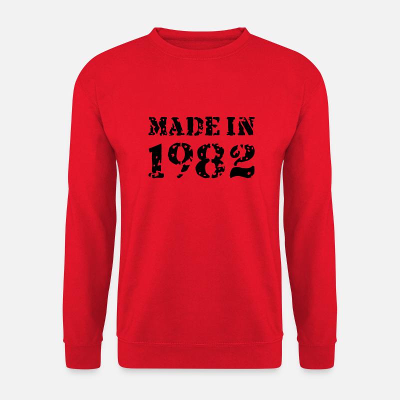 Made in 1982 - Unisex Sweatshirt - red