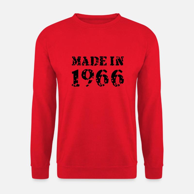 Made in 1966 - Unisex Sweatshirt - red