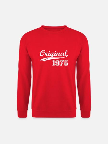 1978 - Unisex Pullover - Rot