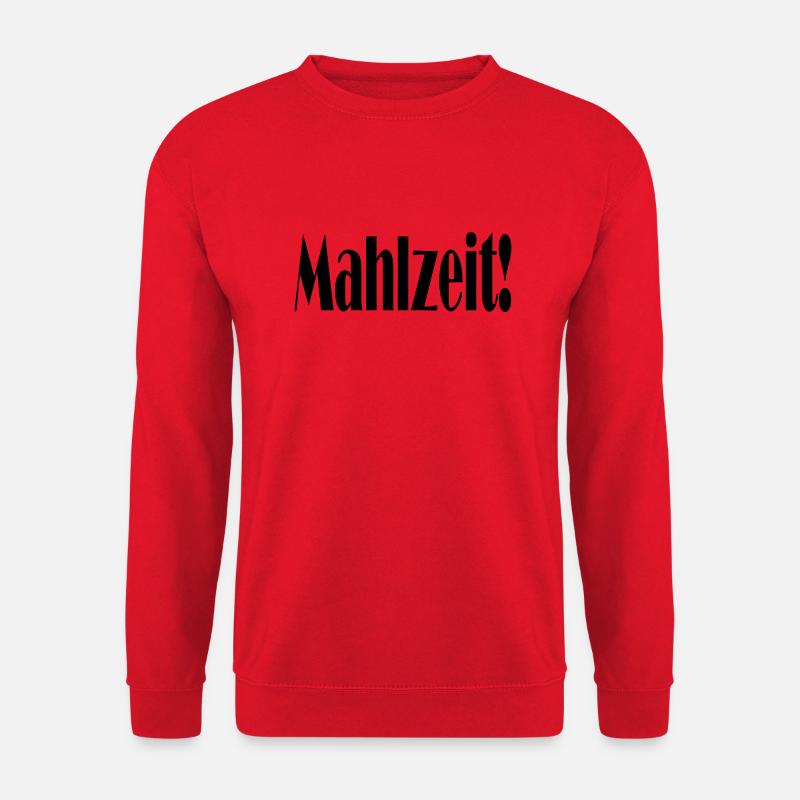 Mahlzeit - Unisex Pullover - Rot