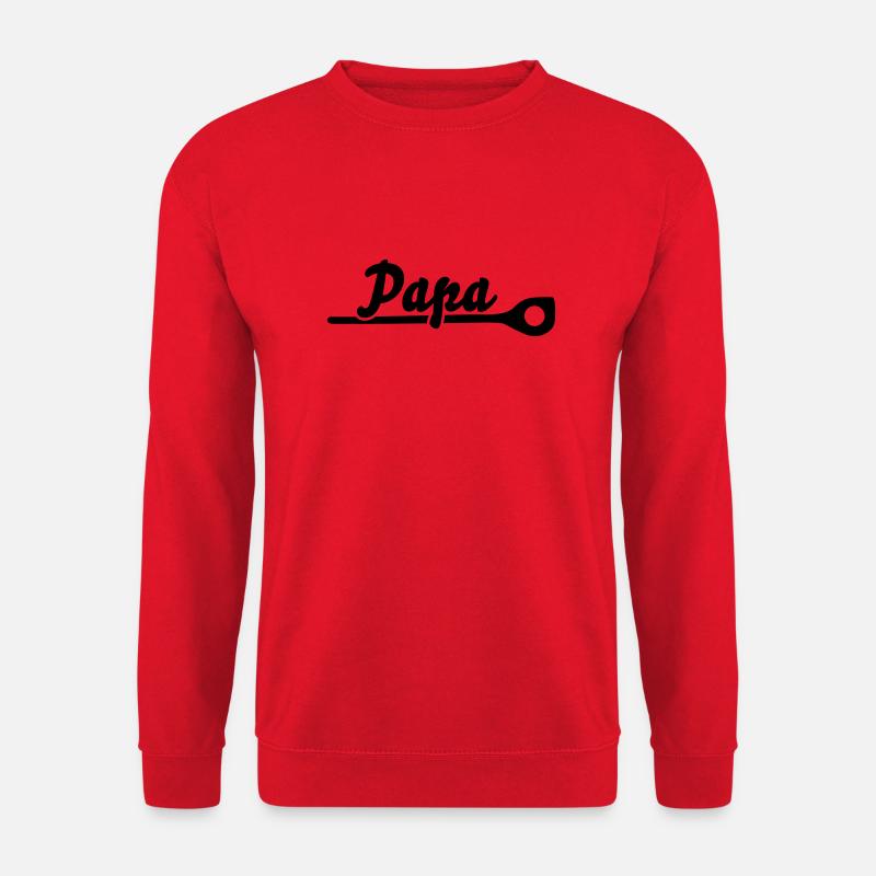 Papa - Cooking - Unisex Sweatshirt - red